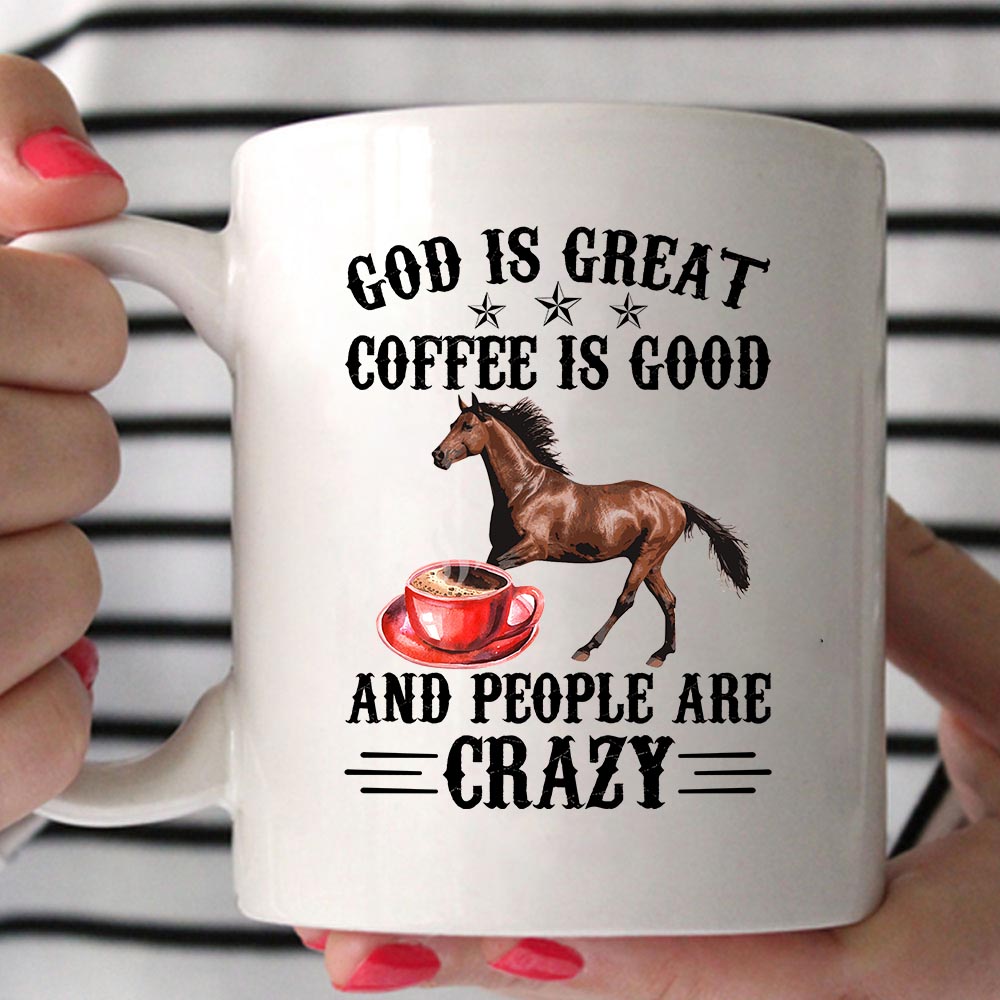 Horse Mug, Coffee Horse Mug