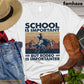Rodeo Horse T-shirt, School Is Important But Rodeo Is Importanter, Rodeo Shirt, Rodeo Life, Rodeo Lovers Gift, Horse Premium T-shirt