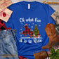 Christmas Bull Riding T-shirt, Oh What Fun It Is To Ride Christmas Gift For Horse Lovers, Horse Riders, Equestrians