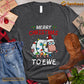 Christmas Sheep T-shirt, Merry Christmas To Ewe Gift For Sheep Lovers, Sheep Farm, Sheep Tees