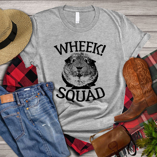 Guineapig T-shirt, Wheek Squad Guineapig Shirt, Guineapig Lover, Farming Lover Gift, Farmer Premium T-shirt