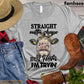 Cow T-shirt, Straight Outta Shape But Heifer I'm Tryin Gift For Cow Lovers, Cow Farmers, Farmer Gifts