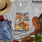 Thanksgiving Horse T-shirt, Just A Girl Who Loves Horses And Fall Thanksgiving Gift For Horse Lovers, Horse Riders, Equestrians