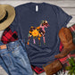 Goat T-shirt, Flower Goat Shirt, Farming Lover Gift, Farmer Shirt
