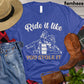 Barrel Racing T-shirt, Ride It Like You Stole It, Barrel Racing Lover, Cowgirl T-shirt, Rodeo Shirt, Premium T-shirt