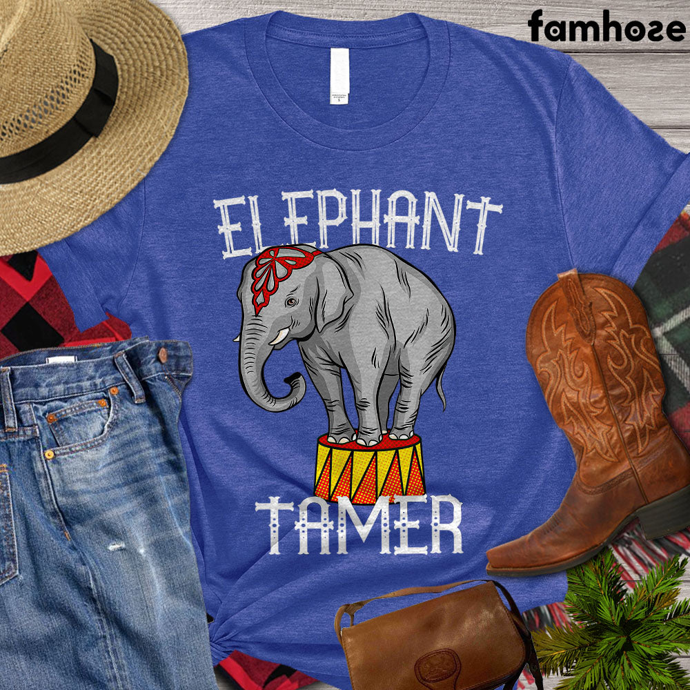 Cool Elephant T-shirt, Elephant Tamer, Elephant Lover Gift, Elephants World, Elephant Nature Park, Premium T-shirt