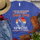 Barrel Racing T-shirt, I Never Dreamed I'd Grow Up To Be A Super Sexy Cowgirl But Here I Am Killing It, Cowgirl T-shirt, Barrel Racing Lover, Rodeo Shirt, Premium T-shirt