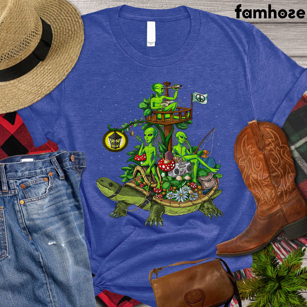 Mystery Halloween Turtle T-shirt, Turtle Lover Gift, Turtle Beach, Turle Power, Premium T-shirt