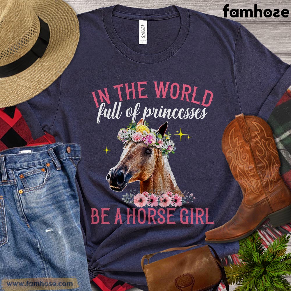 Just A Girl and Her Horse Unisex T-Shirt