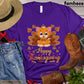 Thanksgiving Cat T-shirt, Cute Happy Thanksgiving Gift For Cat Lovers, Cat Owners, Cat Tees