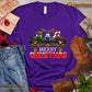 Christmas Tractor T-shirt, Merry Christmas Gift For Tractor Lovers, Tractor Farm, Tractor Tees