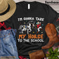 Back To School Horse T-shirt, I'm Gonna Take My Horse To The School, Gift For Horse Lovers, Horse Kids Tees, Horse Shirt