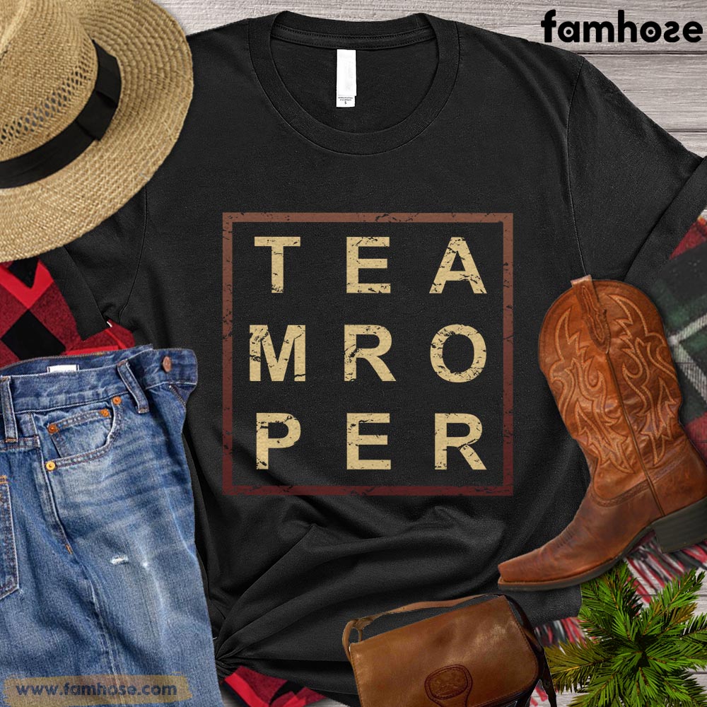 Team Roping T-shirt, Team Roper Gift For Team Roping Lovers, Horse Rid ...