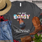 Funny Horse T-shirt, I'm Not Bossy I Just Know What You Should Be Doing Gift For Horse Lovers, Horse Riders, Equestrians