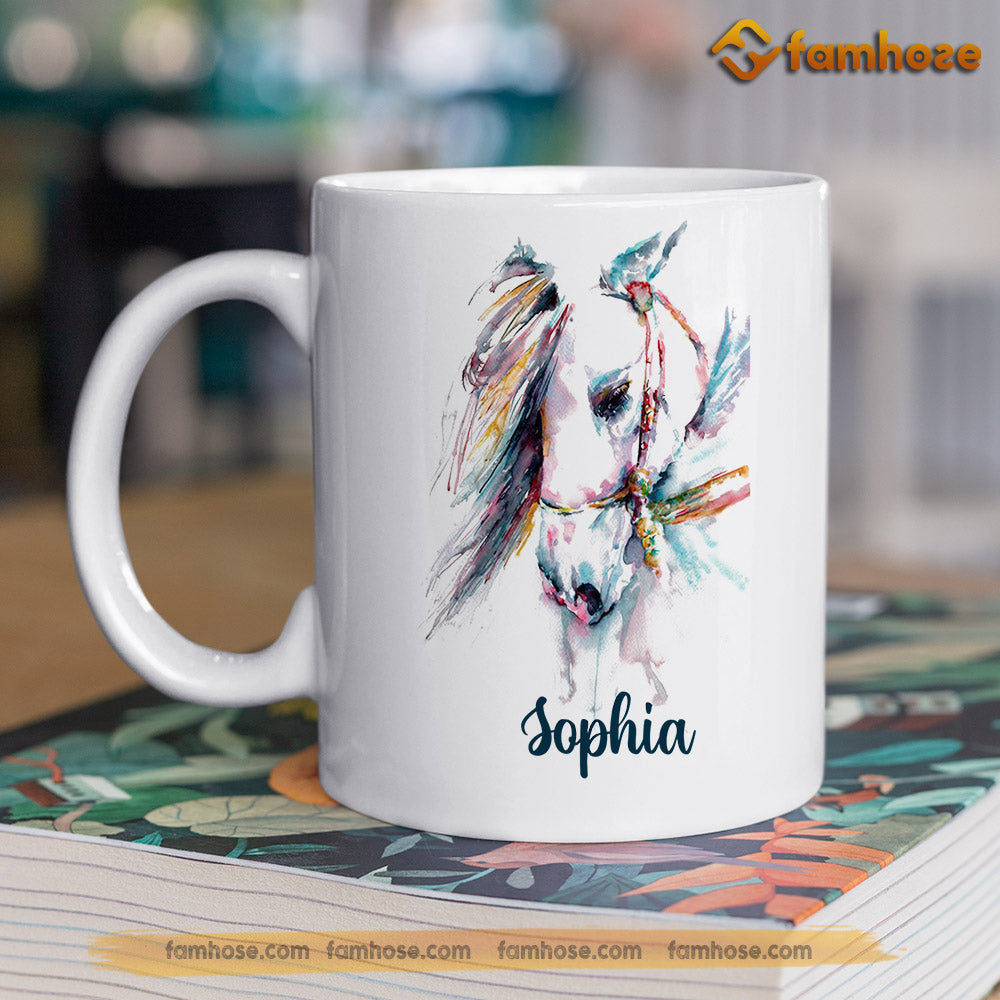 Personalized Horse Mug, Life Is Better With A Horse Mug, Cups Gift For Horse Lovers, Horse Owner