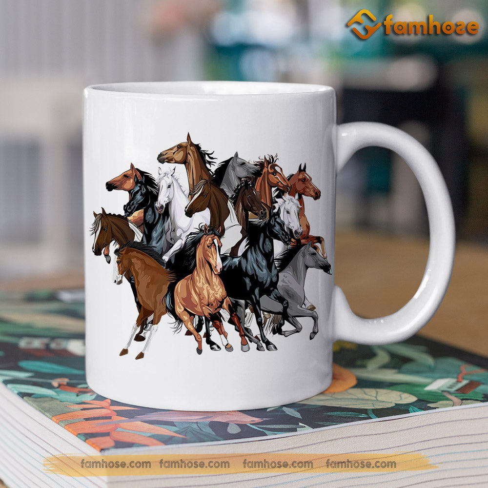 Horse Mug, Horse Are Just Like Chocolates Mug, Cups Gift For Horse Lovers, Horse Owner