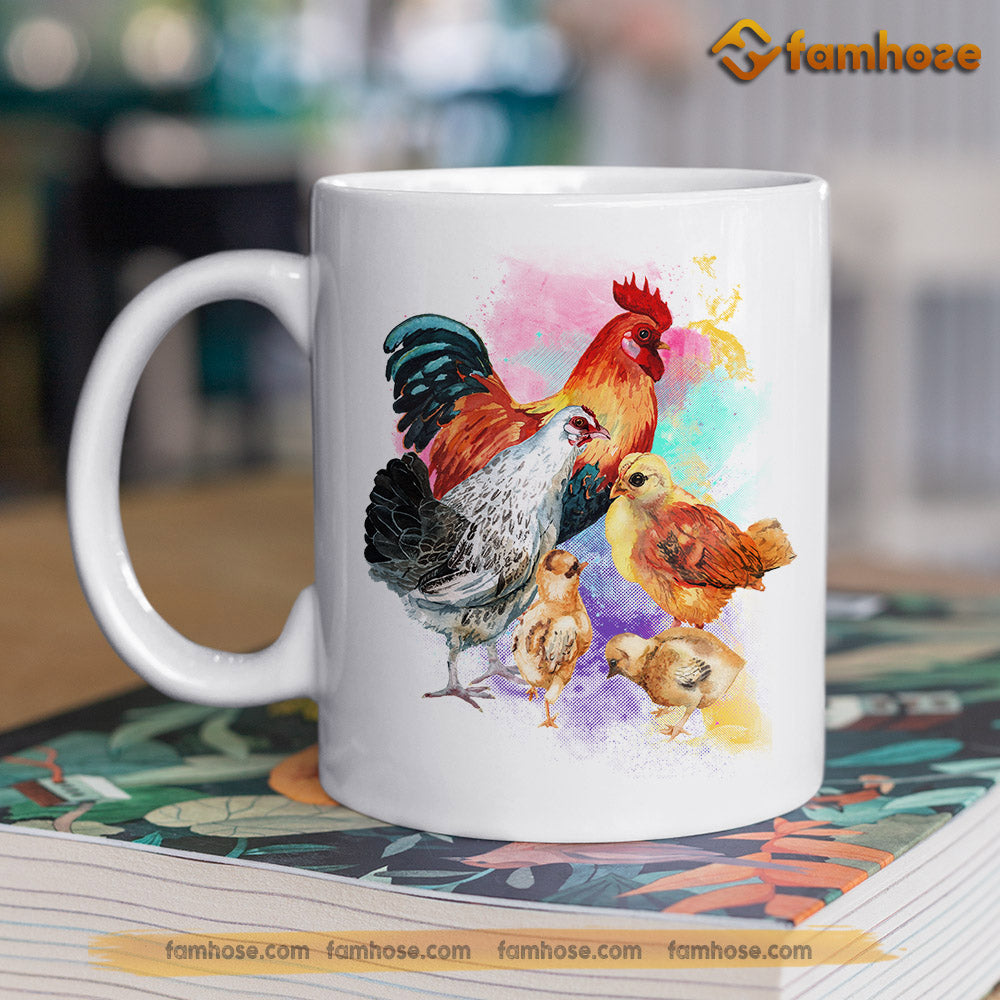 Funny Chicken Mug, Live Today Like You're Getting Fried Tomorrow Gift For Chicken Lovers, Chicken Lovers Gift Mug, Cups, Chicken Owner