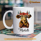 Personalized Cow Mug, I Am Sweet, Lovable, Kind, Shy, Innocent Mug, Cups Gift For Cow Lovers, Cow Owner