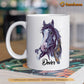 Personalized Horse Mug, Teach Your Child To Love A Horse Mug, Cups Gift For Horse Lovers, Horse Owner